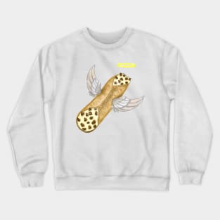 Holy Cannoli - Yummy Yummy Halo Wings Chocolate Crewneck Sweatshirt